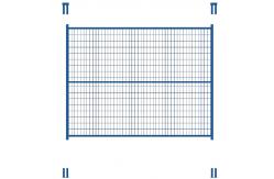 China Sturdy Metal Frame Canada Temporary Security Fencing Anti Rust PVC Coating supplier