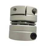 Clamp Tight CNC Motor Coupling Aluminum Alloy Clutch Circular Disc Shaft Coupling for sale