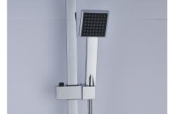 China ROVATE Solid Brass Rainfall Shower System Sanitary Ware 0 - 1.2MPa Water Pressure supplier