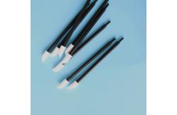 China Black PP Stick 8mm PU Foam Swab High Absorbency Printhead Cleaning Swab supplier
