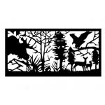 Carbon Steel Laser Cut Decorative Panels 12mm Thickness for sale