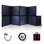 120W Monocrystalline Solar Folding Solar Panels With Bracket Perfect For Outdoor Camping for sale