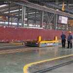 25 T RGV Automated Handling Trolley Low Voltage Rail Distribution Electric Cart for sale