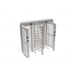 DOOR Indoor Outdoor Waterproof Full Height Turnstile Security Gate Dual Channel for sale