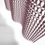 1m-30m Architectural Mesh Curtain Chain Link Plain / Twill / Dutch Weave for sale