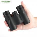Black 8X21 Compact Binoculars For Bird Watching , Pocket Size Binoculars Zoom Lens for sale