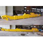 Two Section Excavator Telescopic Boom Arm With Standard Or Clamshell Bucket