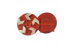 China Floor Concrete Grinder Diamond Angle Grinder Disc 3'' 5 Arrow supplier