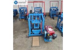 China Hollow Diesel Brick Making Machine Soil Clay Mud Brick Machine For Sale supplier