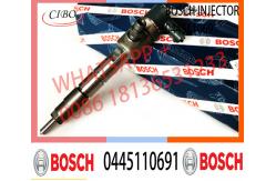 China 100% New Common Rail Injector Diesel Fuel Injector 0445110690 0445110691 supplier