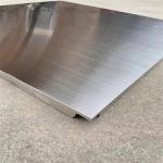 600x600mm Stainless Steel Ceiling Panel Hairline Concealed Clip In Ceiling Tile for sale