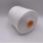 PPC 45S/2 Poly Poly Core Yarn raw white bright For Sewing Thread for sale