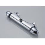 ROVATE Chrome Polished Rainfall Shower Set Double Handle Design Wall Mounted
