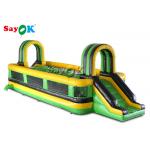 Inflatable Obstacle Course Giant Wipeout Obstacle 10x3x2.5mH Inflatable Sports Games for sale