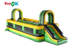 China Inflatable Obstacle Course Giant Wipeout Obstacle 10x3x2.5mH Inflatable Sports Games supplier