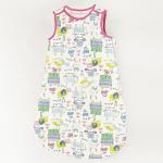 Printing Customized Newborn Baby Sleeping Bag 100% Cotton Baby Sleep Sack