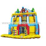 Outdoor Inflatable Slide For Children Park Rental Games for sale