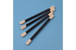 China Black Handle Double Ended Foam Tip Cleanroom Swab Lint Free supplier