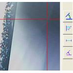 Optical Measuring Software Perimeter /  Area / Diameter Of Curve