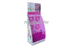China Elegant Custom Cardboard Hook Display 2 Sides Printed Environmental Friendly supplier