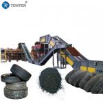 Used Rubber Scrap Tire Shredder Crushing Recycling Machine for sale
