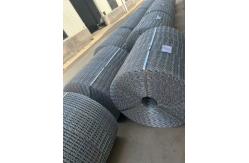China Pipeline Concrete Weight Coating Mesh Length 280 M Welded Galvanized Wire supplier