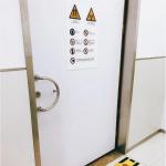 Mri Room Radiation Shielding Doors Custom Size Stainless Steel for sale