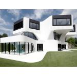 Luxury Prefab Light Steel Frame House With Environmental Friendly Materials