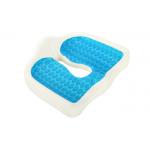 Cooling Gel Car Memory Foam Seat Cushion , Polyurethane Foam Wheelchair Cushion For Coccyx for sale