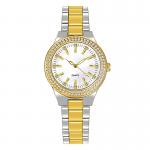IPG Electroplating Quartz Movt Genuine Diamond Watch 8mm Dial Thickness for sale
