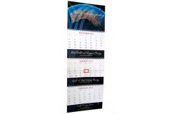 China Grey Cardboard Table Desk Calendar Printing Wall Calendars Hot Stamping supplier
