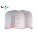 Christmas Photo Booth White Inflatable Photo Booth 4*3*2.4m With Air Blower And Remote Controller for sale