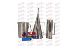 China Stainless Steel Marsh Funnel Viscometer Drilling Fluids Testing Equipment supplier