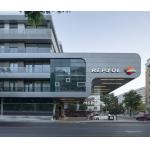 3D Curved Glass Curtain Wall Metal Aluminium Building Facade Waterproof for sale