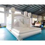 Customized White Inflatable Bounce House Slide Combo for sale