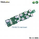 Tele Crane remote controller F24-8S emitter main PCB board with 8 double speed buttons for sale