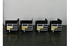 China 60 Measuring Points Test Corners 60cm Matt Black Painted Plywood supplier