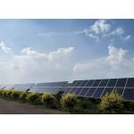 Galvanized Flat Horizontal Axis Solar Tracker Solar Tracking System for sale