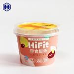 Hot Soup Plastic Coffee Cups Heat Resistant Instant Food Packaging for sale
