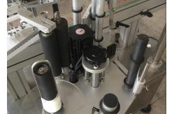 China Silver Gray PLC Flat Bottle Labeling Machine 25m Hour Hot Melt Labeling Machine supplier