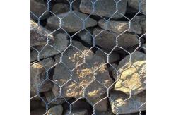 China 2 X 1 X 1m Hexagonal Woven 2.2mm 8x10cm Wire Mesh Gabion supplier
