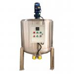 Electric Heating Stainless Mixing Tank Blending Reactor With Agitator 275 Gallon for sale