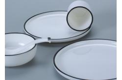 China Unbreakable 4pc Food Grade 100% Melamine Dinnerware Set supplier