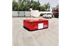 China Heavy Duty Factory Pallet 15 Tons Trackless Transfer Trolley With Remote Control supplier