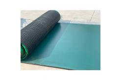 China Small Diamond Groove Rubber Conveyor Pulley Lagging With Bonding Layer supplier