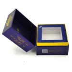 Free Sample Custom Mini Travel Perfume Glass Boxes Perfume Vials Bottle Cosmetic Flip Packaging Rigid Boxes with Tray for sale
