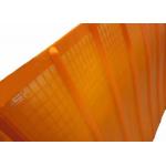 1040x700mm 0.25mm Polyurethane Screen Mesh For Fine Wet Screening