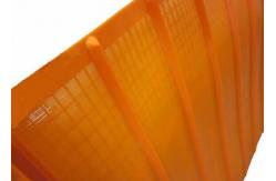China 1040x700mm 0.25mm Polyurethane Screen Mesh For Fine Wet Screening supplier