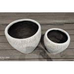 Customized Fiber Clay Planter Modern And Weather-Resistant For Gardens