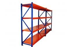 China Multi Level Heavy Duty Long Span Racking For Order Picking Machines supplier
